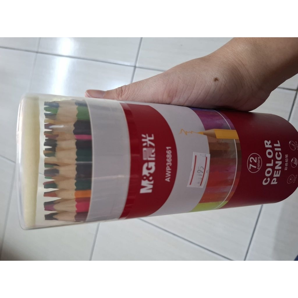 สีไม้ 72 สี mg .....