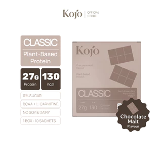 Kojo Classic Plant-Based Protein| โปรตีนจากพืช Hydrolyzed Pea Protein 1 กล่อง 10 ซอง