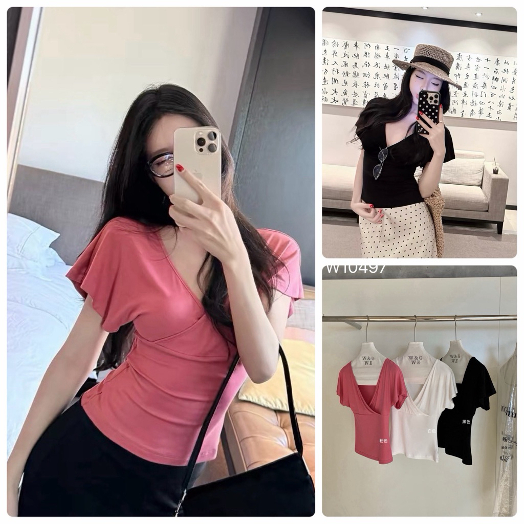 W10497 เสื้อแฟชั่น Tag WGWE