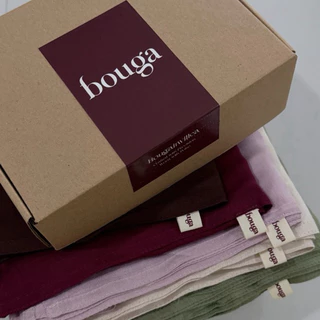 BOUGA Signature Rayon Shawl hijabผ้าพันยาว ผ้าเรยอน