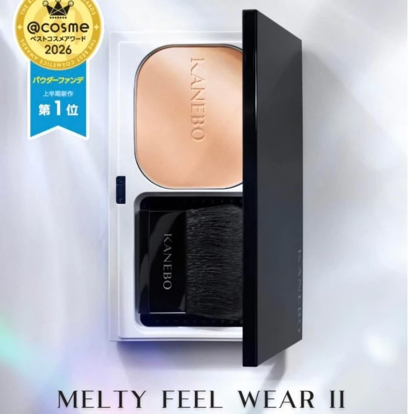 แป้งผสมรองพื้นรุ่นใหม่ KANEBO MELTY FEEL WEAR II (แท้ฉลากไทย)