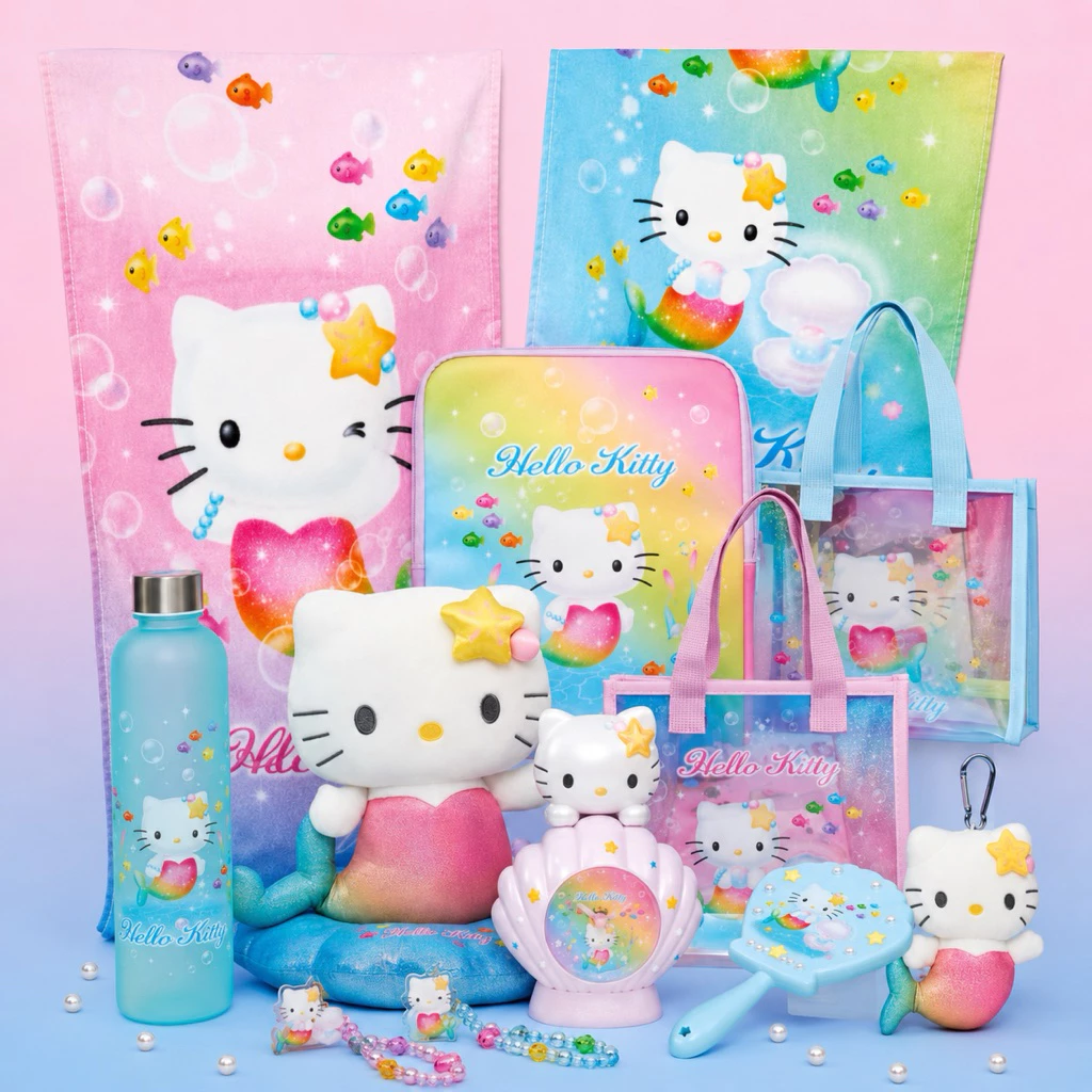(350)อิจิบังกุจิ Hello Kitty Mermaid 2 จุ่ม ลุ้น Last