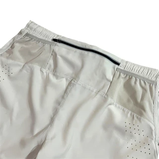 กางเกงวิ่งเข้มแข็ง V.4 Cream Fight gear @khemkhaengrunningclub V.4 Fight gear “สีครีม” ฟอนต์หน้าหลังรีเฟล็ค Fight gear
