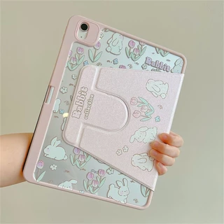 การเลือก 360° เคสไอแพด for 10.2 gen7 gen8 gen9 เคสไอแพด 10.9/11 iPad air6 pro11 เคสไอแพด ปรับองศาได้360 องศา ใส่ปากกาได้