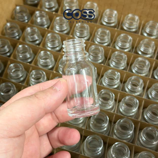 [COSS] ขวดแก้วใสหัวดรอปเปอร์ 5–100ml ขวดหยดเซรั่ม ขวดออยล์ ขวดเครื่องสำอาง บรรจุภัณฑ์สกินแคร์ ราคาส่ง พร้อมส่ง
