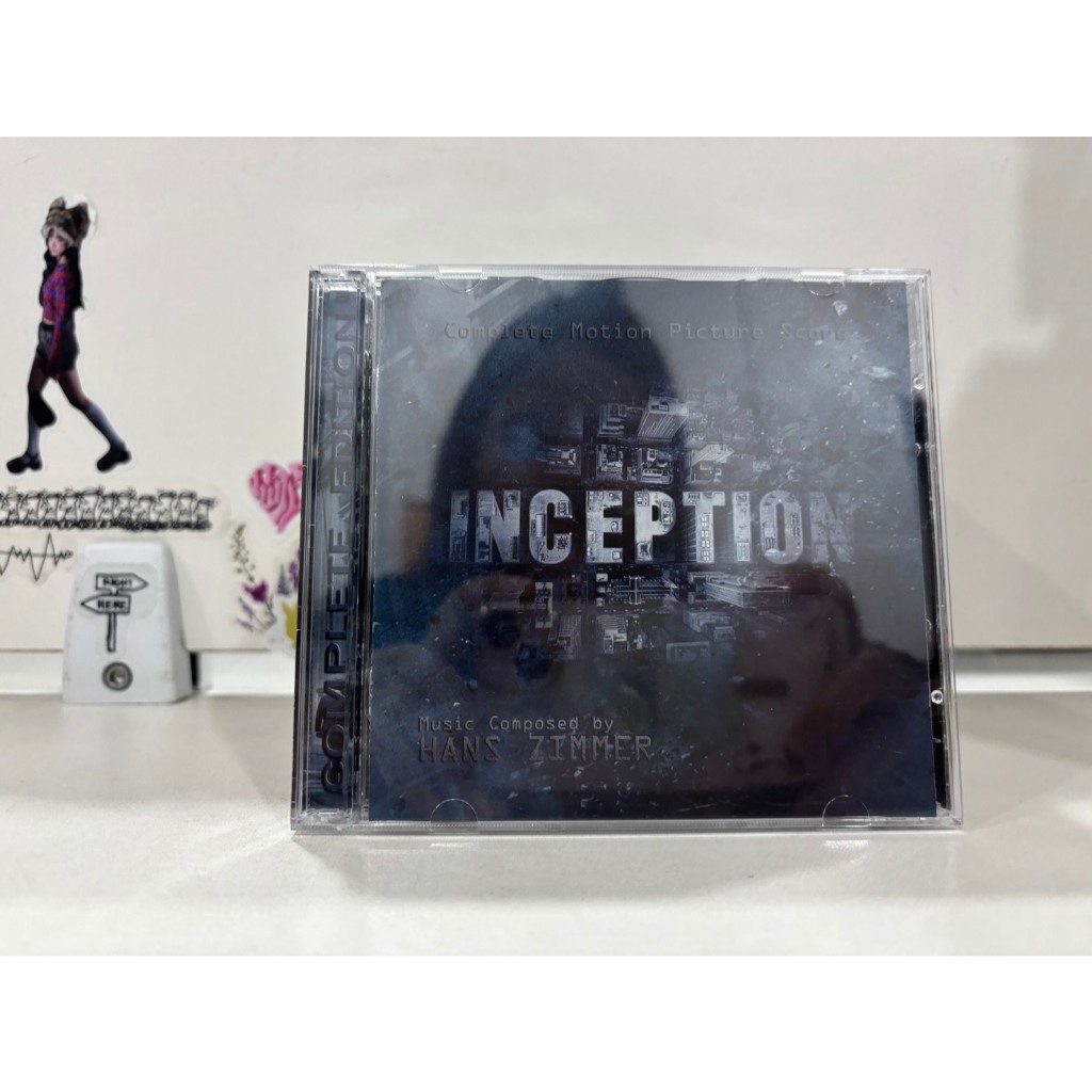 1 CD+1DVD MUSIC  ซีดีเพลงสากล    COMPLETE MOTION PICTURE SCORE INCEPTION    (D15F42)