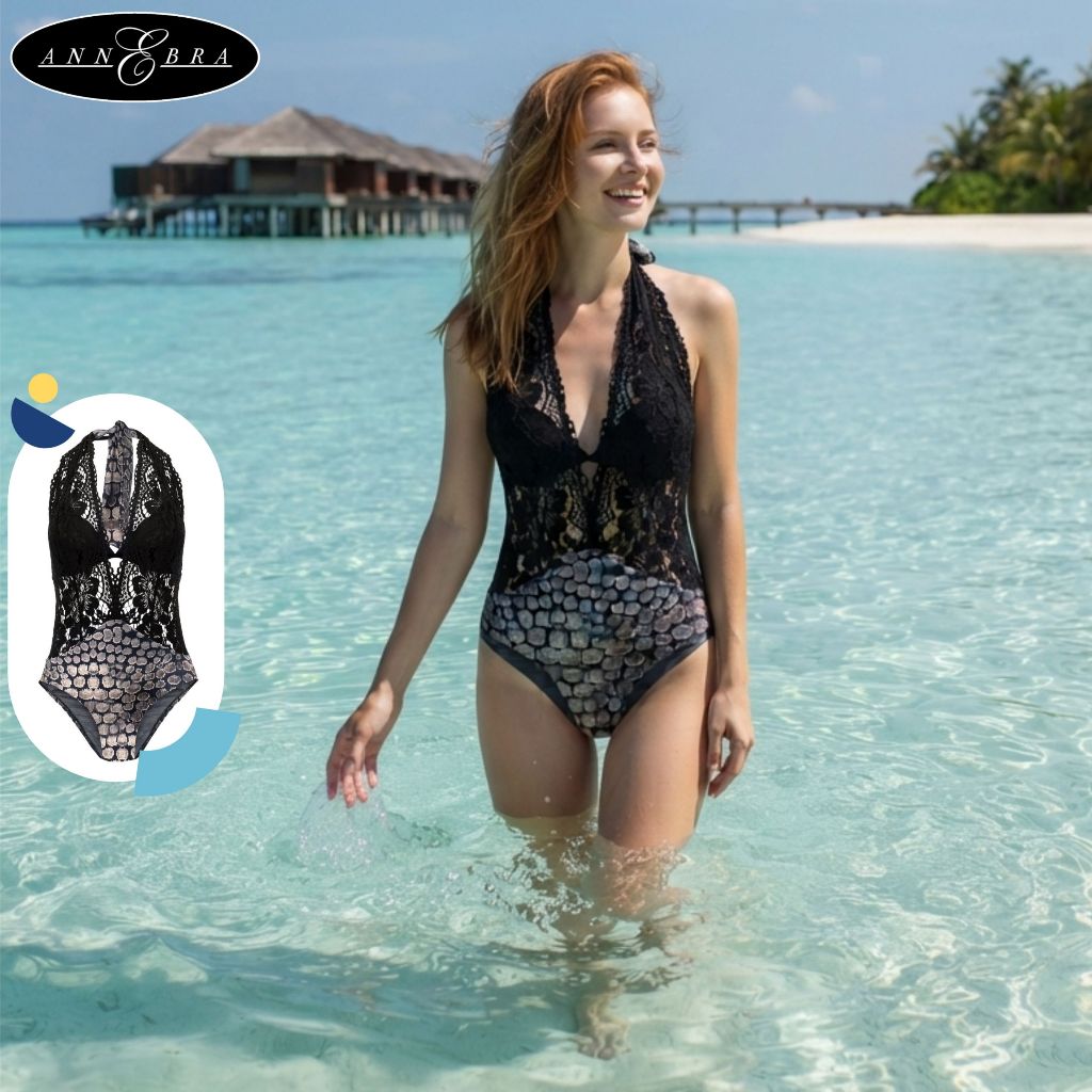 Annebra Cruise ชุดว่ายน้ำ วันพีช Cut Out One Piece Swimsuit รุ่น AS9-532