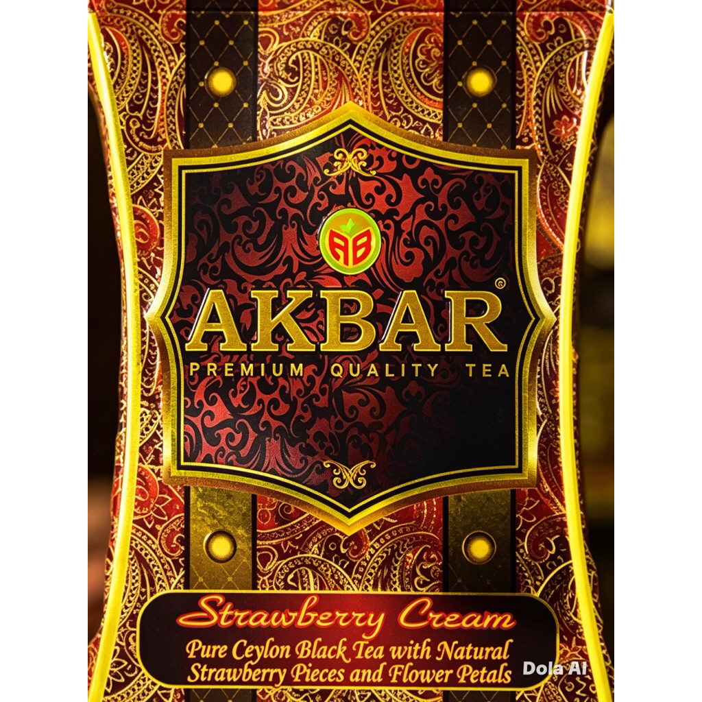 SALE!!! Strawberry Cream Black Tea ชาซีลอนสตรอเบอร์รี่ ขนาด 250g/500g/1kg จากศรีลังกา หอมมาก