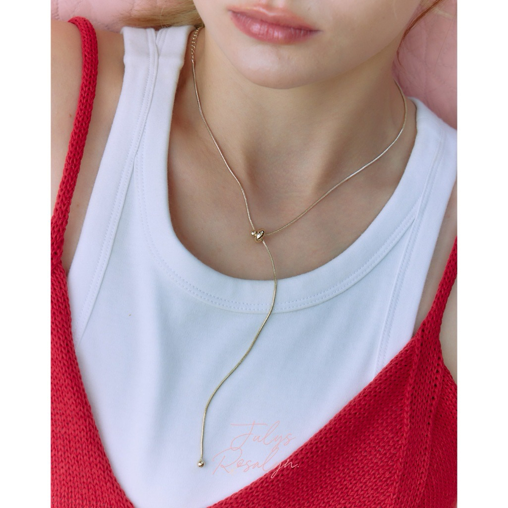 สร้อย julys สี 14k gold ส่งต่อ