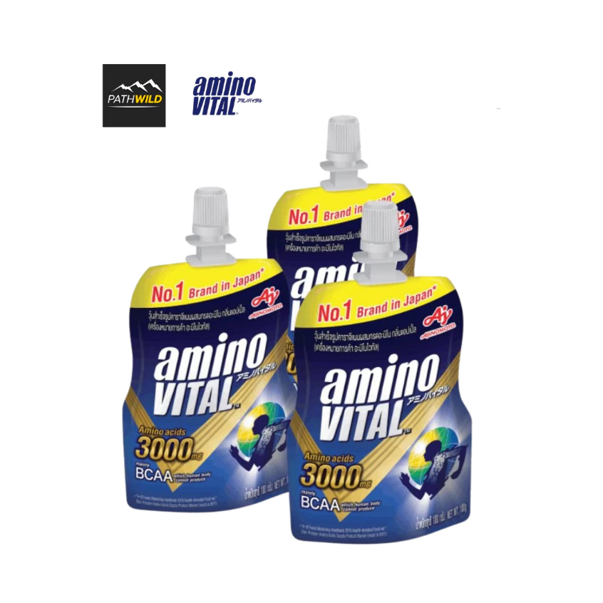 AMINO VITAL อะมิโน ไวทัล เจลให้พลังงานมี BCAAs สูง ทานง่าย ขนาด100 กรัม