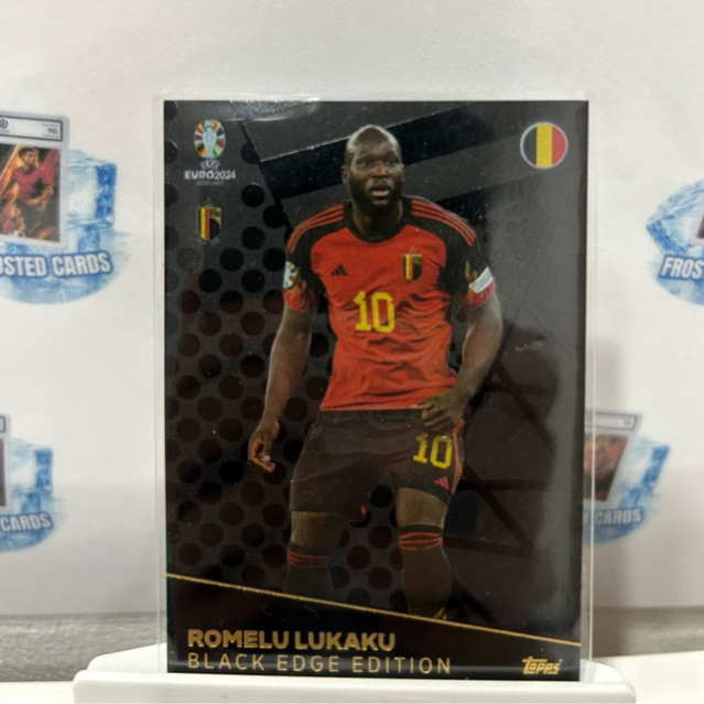 การ์ดบอล Romelu Lukaku Black Edge Edition