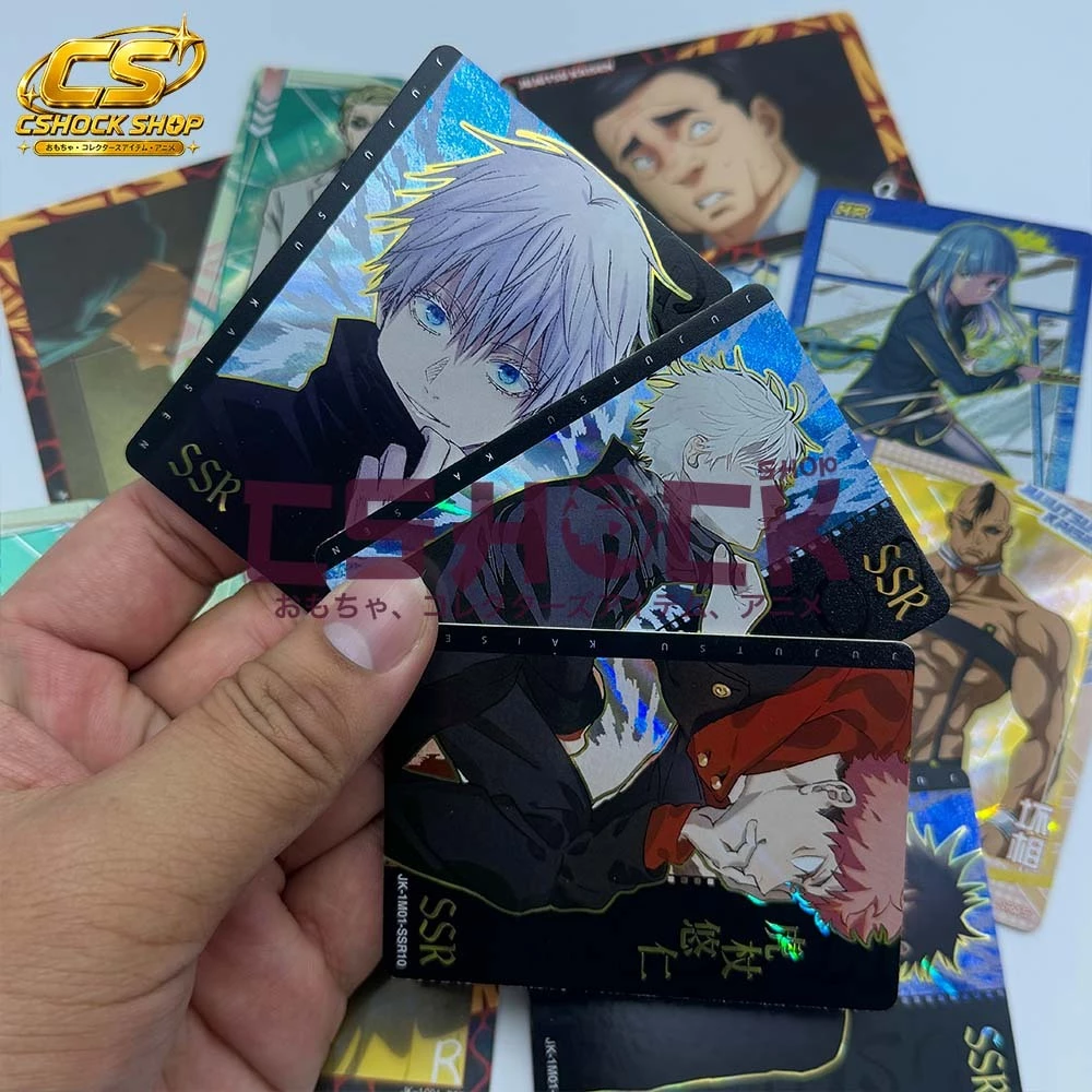Jujutsu Kaisen Booster Box การ์ดสุ่ม 1 กล่อง ลุ้นการ์ดหายาก SR SSR UR การ์ดสะสม อนิเมะ thumbnail 7