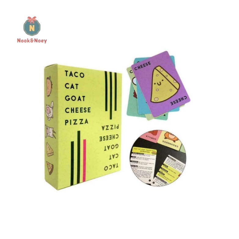 พร้อมส่ง การ์ดเกม Taco Cat Goat Cheese Pizza บอร์ดเกม เกมปาร์ตี้ที่ต้องมีติดบ้าน เวอร์ชันอังกฤษ