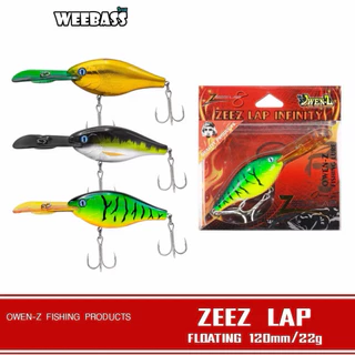 WEEBASS เหยื่อปลั๊ก รุ่น ZEEZ LAP by OWEN-Z เหยื่อปลั๊ก