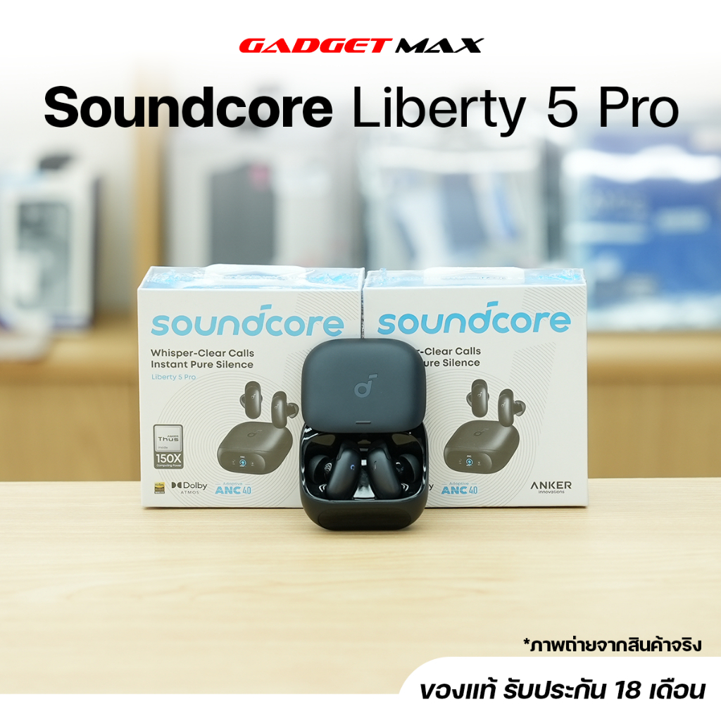 Soundcore---Liberty 5 Pro Max Black