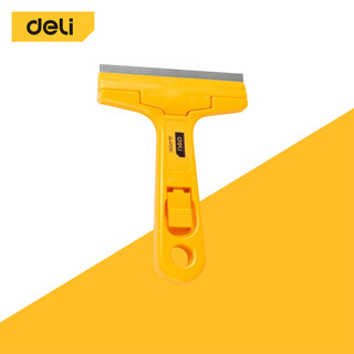 [ฟรีใบมีด] Deli ขูดลอกฟิล์ม มีดขูดสี มีดขูดทำความสะอาดกระจก พร้อมใบมีด มีใบมีด 10 เเละไม่มีใบมีด Plastic Scraper