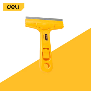 [ฟรีใบมีด] Deli ขูดลอกฟิล์ม มีดขูดสี มีดขูดทำความสะอาดกระจก พร้อมใบมีด มีใบมีด 10 เเละไม่มีใบมีด Plastic Scraper