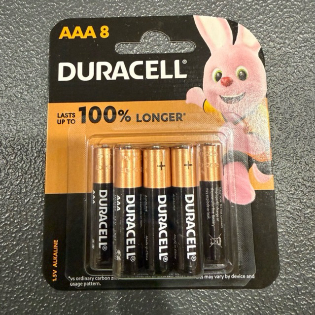 Duracell alkaline ขนาดAAA [MN2400-LR03]1.5V ของแท้
