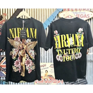 #Thamika Shop ตะกร้า 6 (ตรวจสอบชื่อร้านก่อนสั่งค่ะ!!) #ลายวง #คอตตอน #เสื้อยืด Oversize # ป้าย Club cotton Bkk, SJT