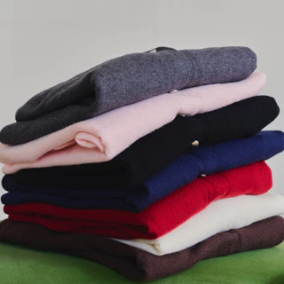 Nineties Design : Cardigan เสื้อคลุมคาร์ดิแกน ผ้าไหมพรม รุ่น Lauren