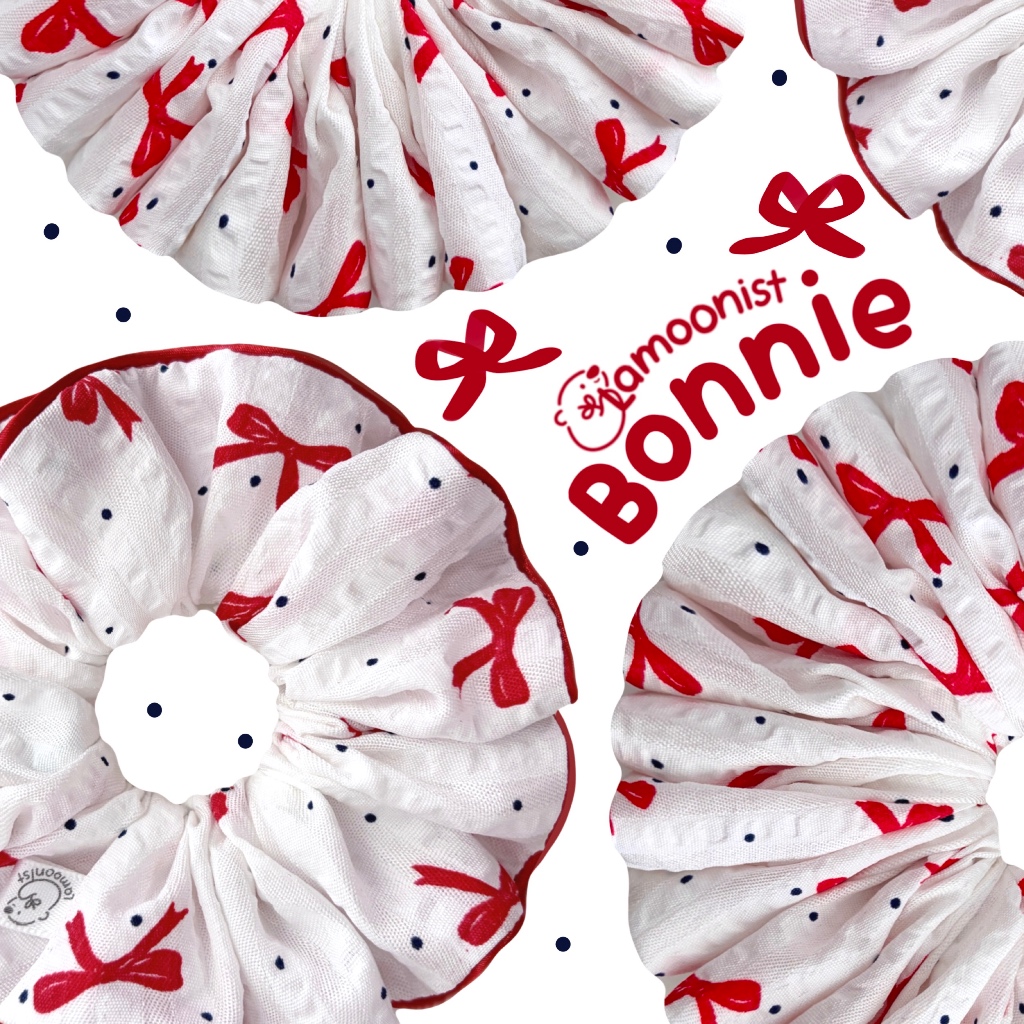 Lamoonist • BONNIE • scrunchie collection