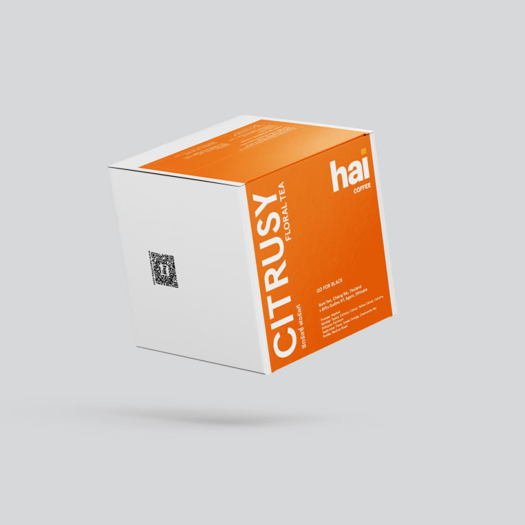 Hai coffee capsule (Citrusy Floral Tea) x10 capsules
