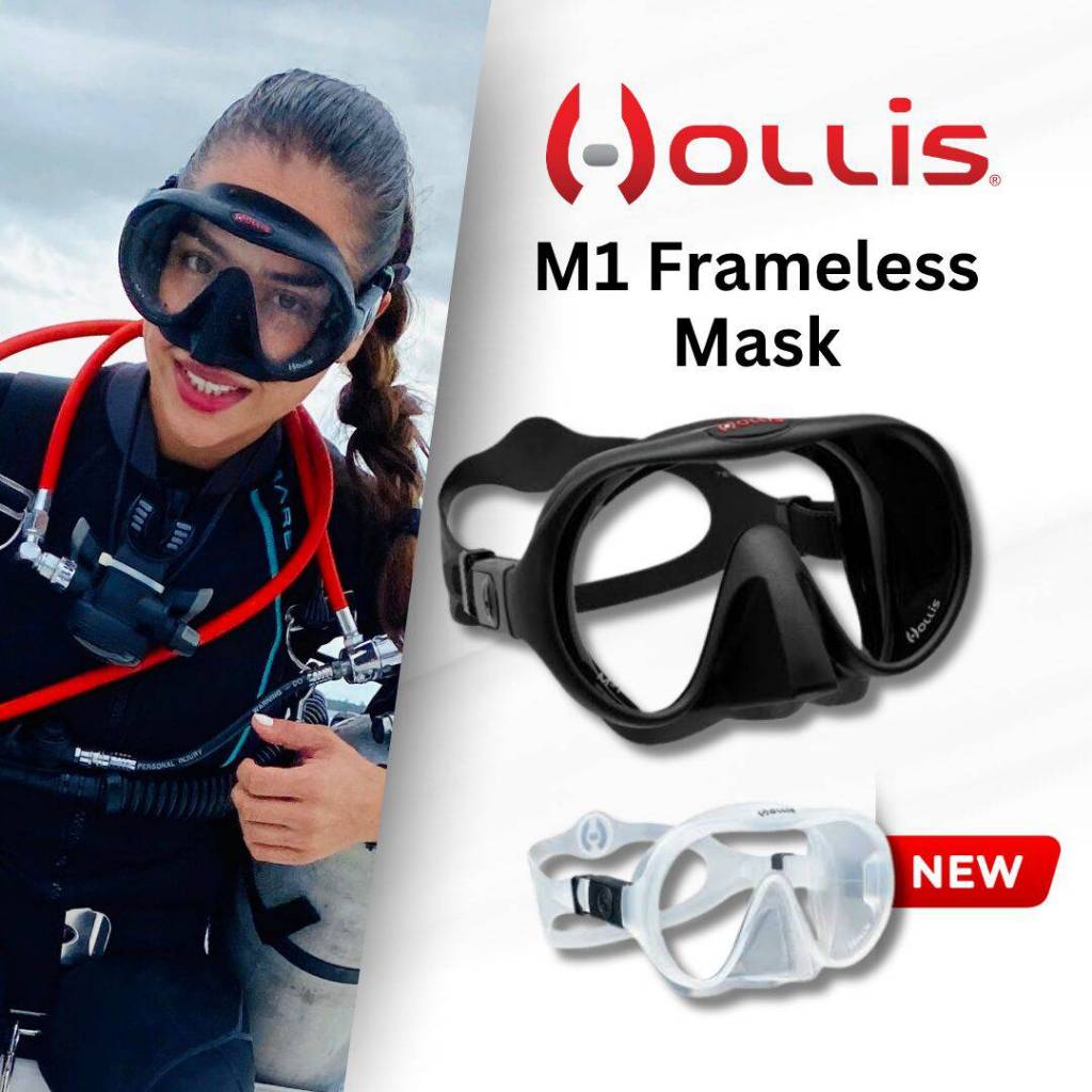 Hollis M-1 Frameless (หน้ากากสำหรับดำน้ำ)