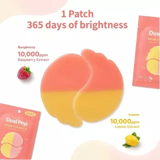 [NEW มาส์กใต้ตา] SNP Dual Pop Shine/Comfort Eye Patch 4ea