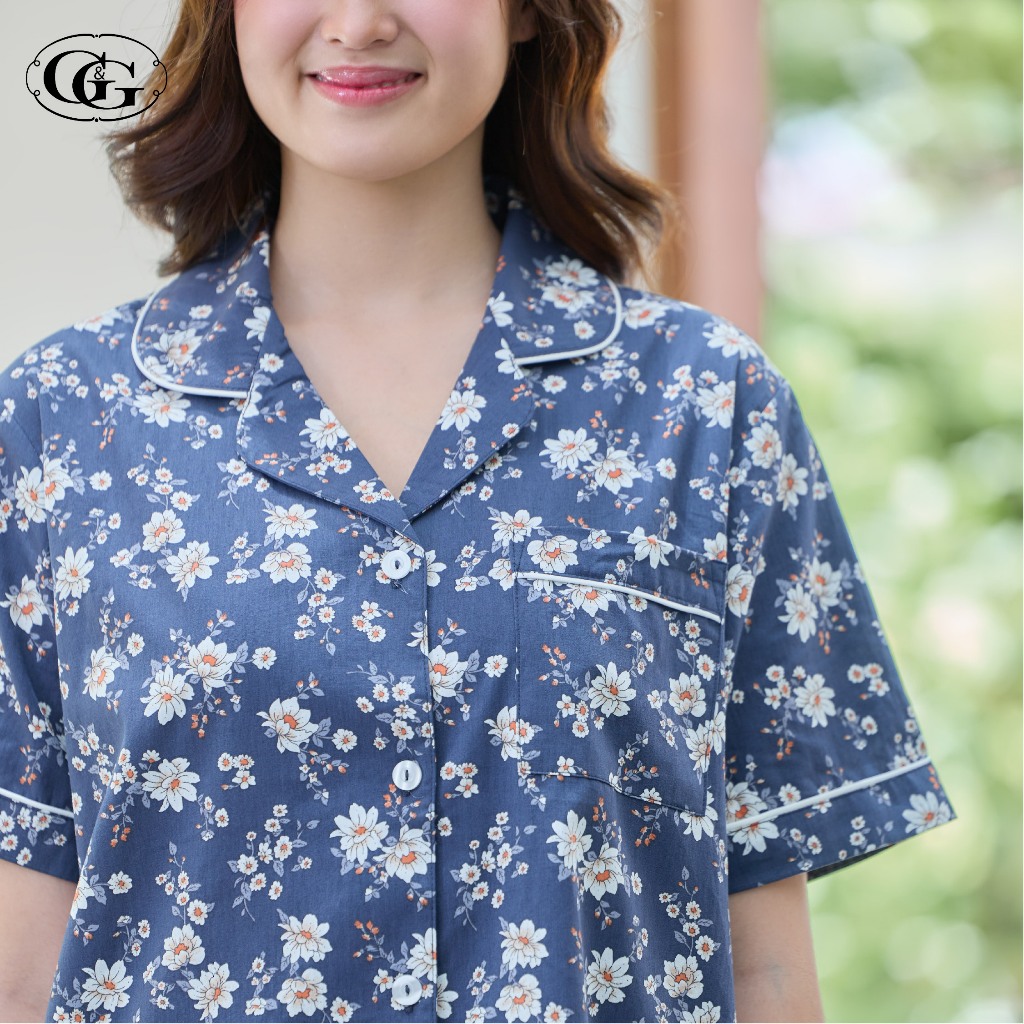 G&G بيجاما قطن بياقة Little Daisy — صورة 4