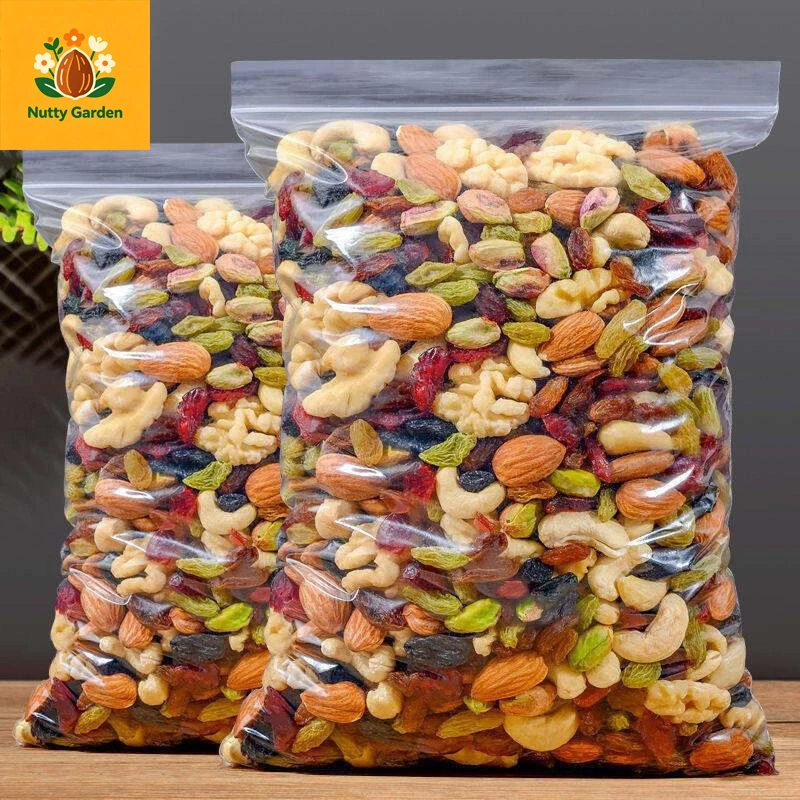Nutty Garden ธัญพืชรวม 7 ชนิด ขนาด 500กรัม อบธรรมชาติไม่ปรุงแต่งรสชาติ ไม่เกลือ ไม่เนย ไม่น้ำมัน