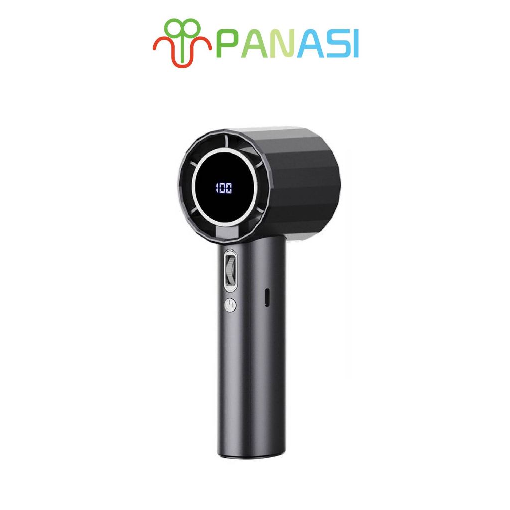 Panasi พัดลมพกพา USB แบบชาร์จไฟได้ พัดลมมินิ ความเร็วสูง ทํางานเงียบ ปรับความเร็วได้