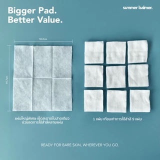 แผ่นเช็ดเครื่องสำอางน้ำนม Gentle Glow Cleansing Milk Pads - Summer Balmer