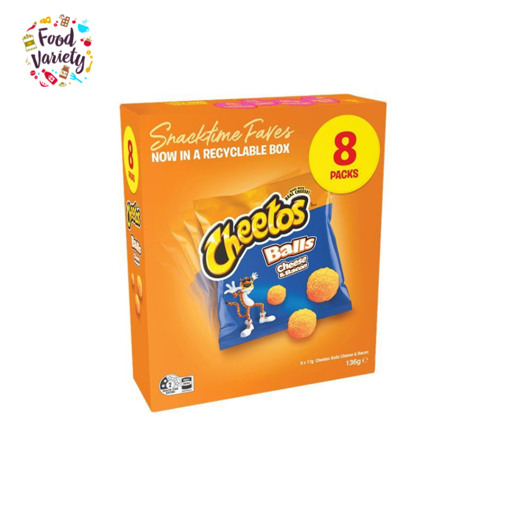 [Best Before 20-Sep-2026 ]Cheetos Balls Cheese & Bacon 136g