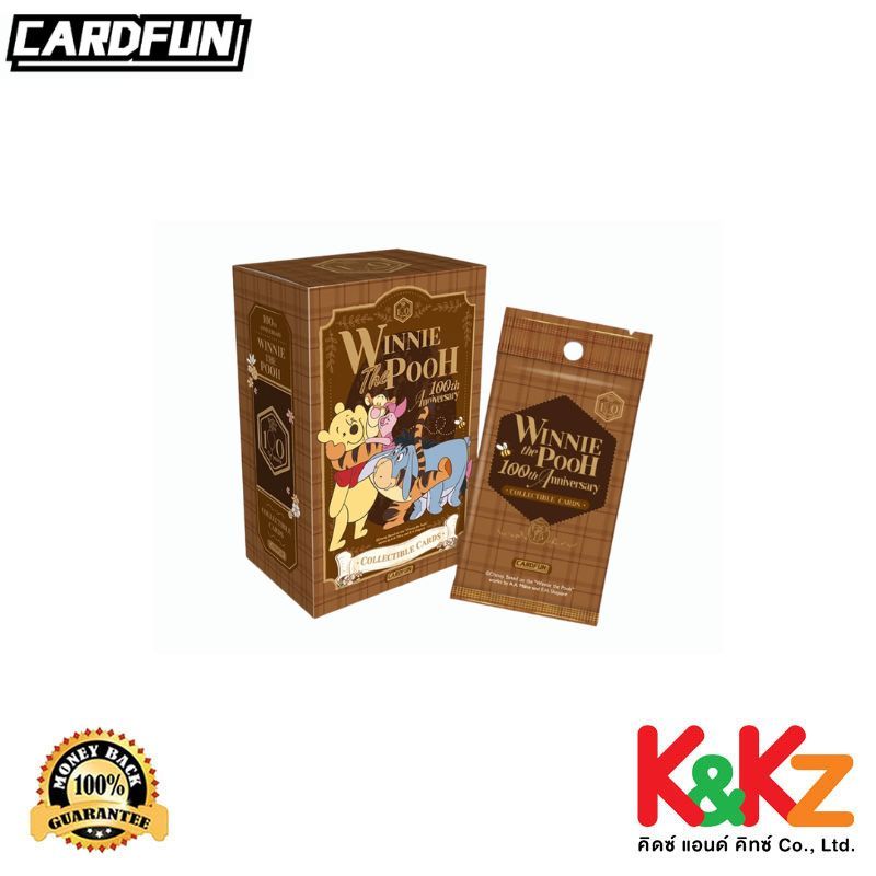 Winnie the Pooh -- 100th Anniversary Collectible Cards (10 packs per Box)
