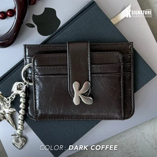 KAPPABKK "K" Signature Cardholder กระเป๋าใส่บัตร โลโก้ตัว K ดีไซน์เก๋แต่มีสไตล์