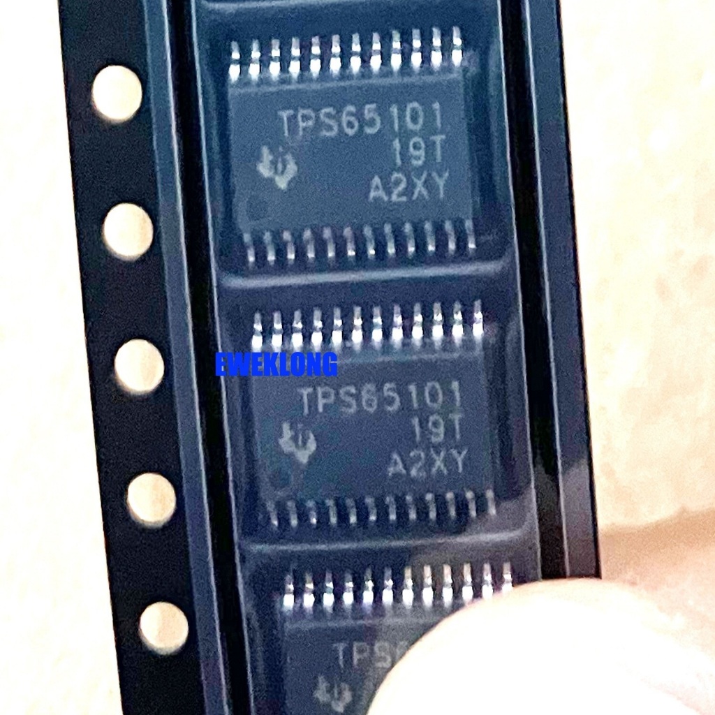 TPS65101 4-CH LCD Bias Charge 3.3V LDO Controller 1.6A  ไอซี ขับ LCD