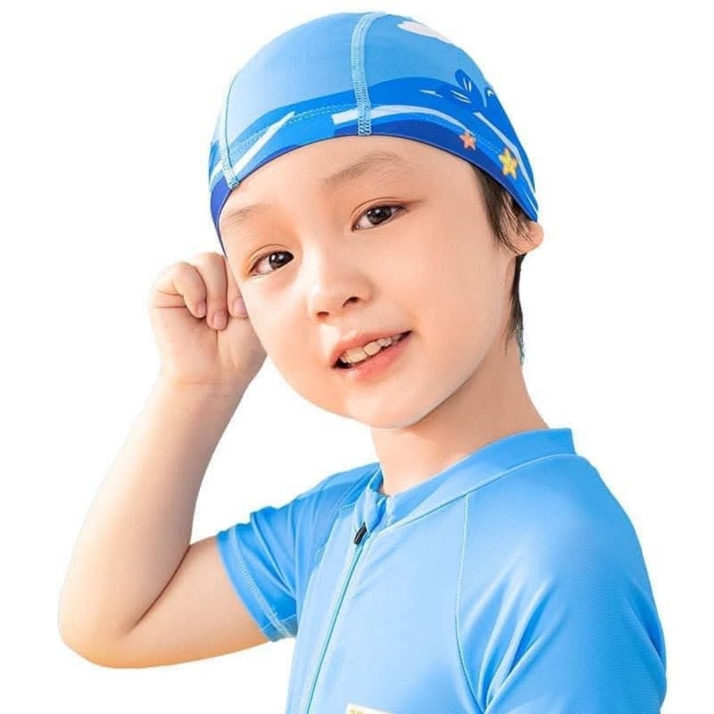 🌈☀️🌴 Children's Swimming Cap หมวกว่ายน้ำเด็ก PAW Patrol