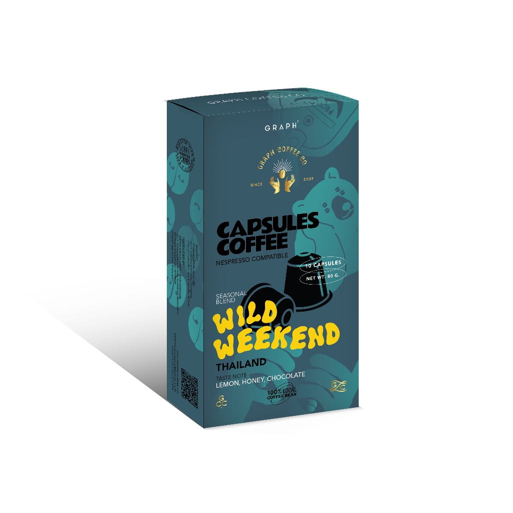 GRAPH | กาแฟแคปซูลไวลด์วีคเอน COFFEE CAPSULE - WILDWEEKEND