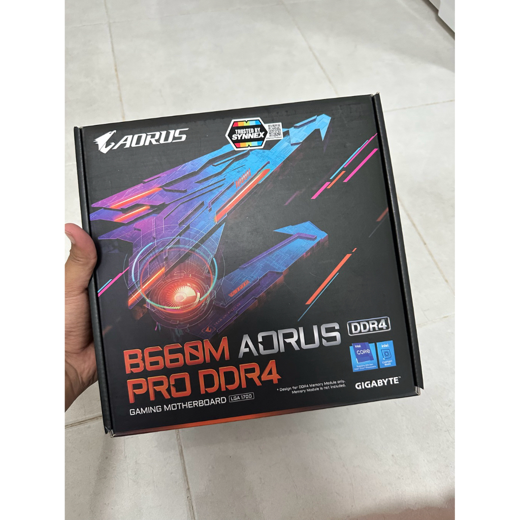 MAINBOARD (เมนบอร์ด) 1700 GIGABYTE B660M AORUS PRO DDR4 ใช้เอง