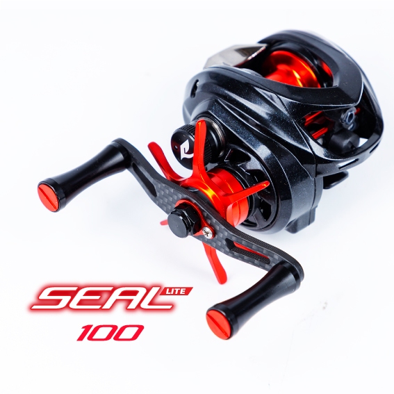 RYOKO SEAL 100 รอกเบทคาสติ้ง รอกเบส รอกเบททรงหยดน้ำ 10+1BB เบรกแม่เหล็ก 7.1:1 รอกตีเหยื่อปลอม UL L