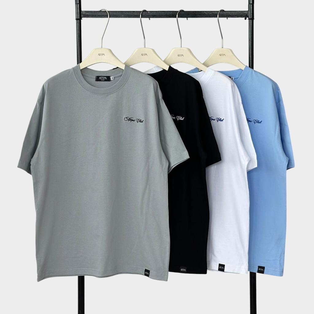 Atipashop - ATIPA Everywhere Oversize  เสื้อยืด โอเวอร์ไซส์ ดีไซน์เรียบเท่