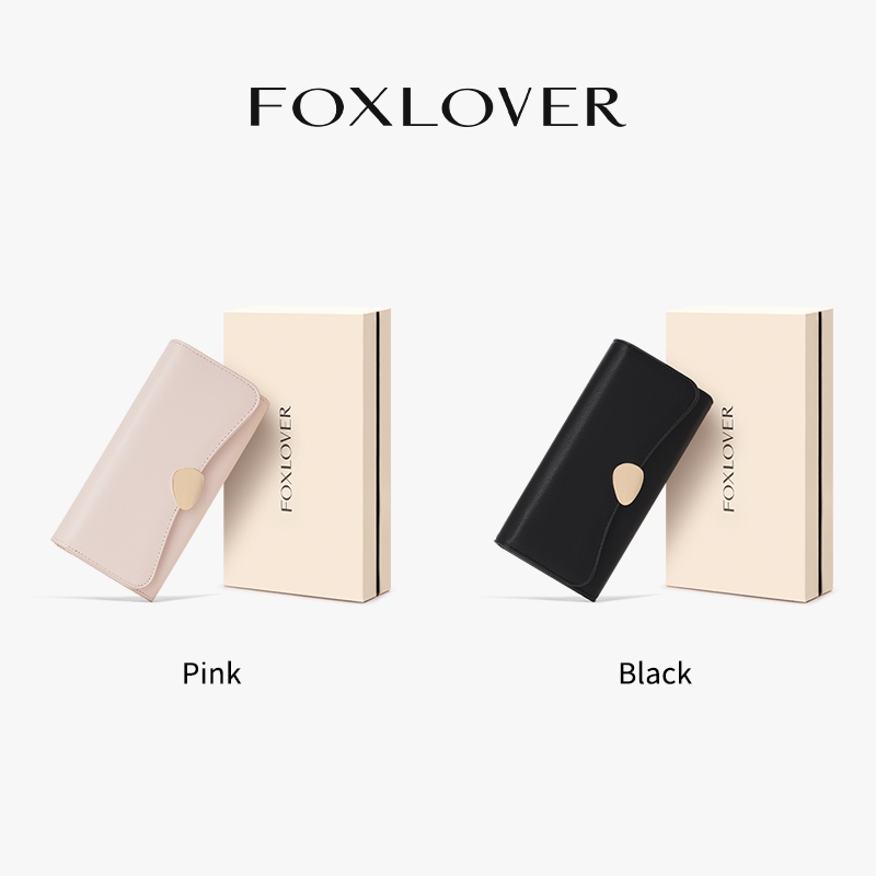 FOXLOVER محفظة نسائية طويلة 7 بطاقات — صورة 2