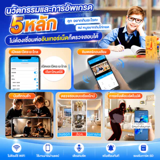 ชาร์จ1คใช้ได้365วันรั้ง 4k กล้องวงจร ไร้สาย กล้องแอบ mini camera กล้องรูเข็ม ก้องวงจรปิด วงจรปิด กล้อง 4k กล้อง wifi