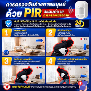 ชาร์จ1คใช้ได้365วันรั้ง 4k กล้องวงจร ไร้สาย กล้องแอบ mini camera กล้องรูเข็ม ก้องวงจรปิด วงจรปิด กล้อง 4k กล้อง wifi
