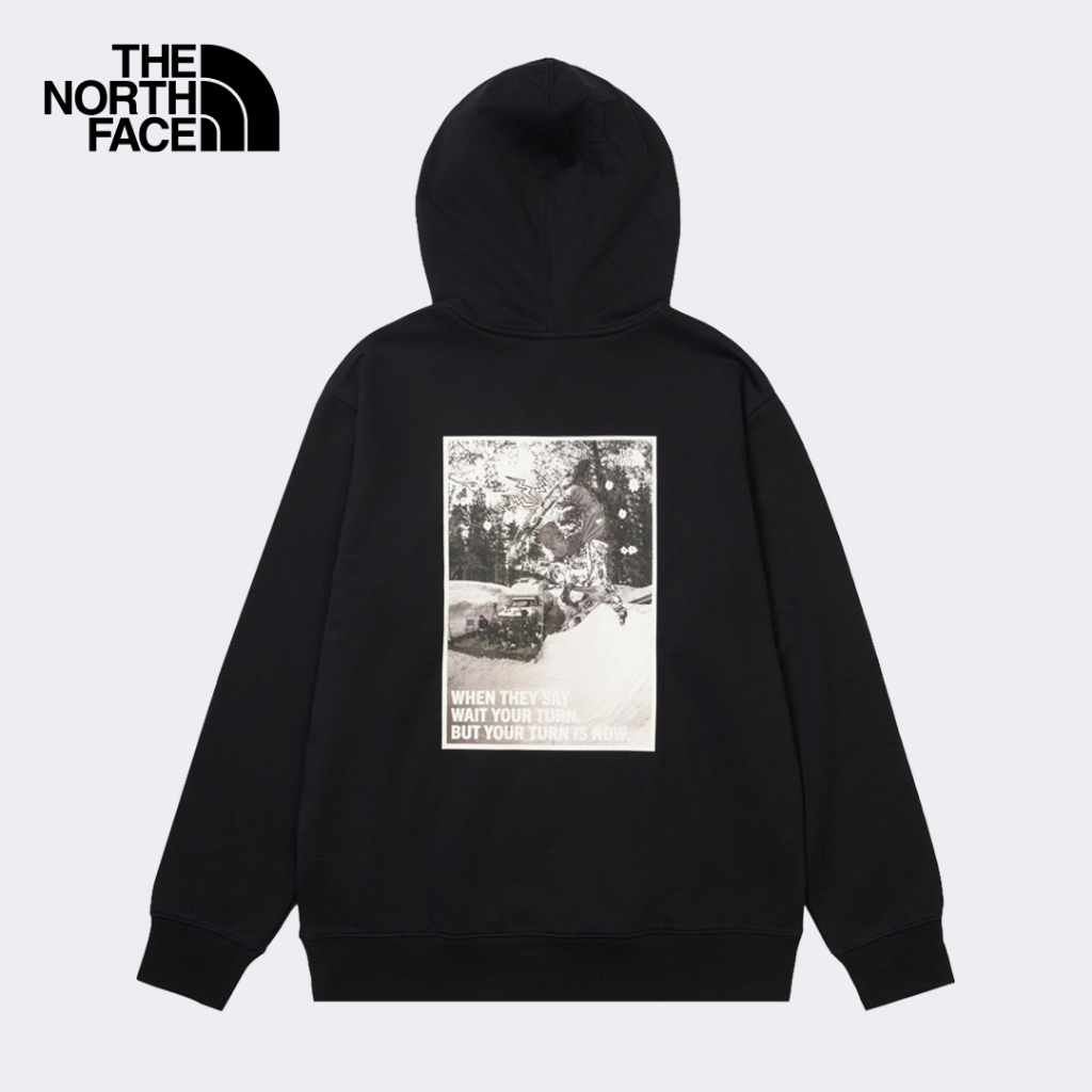 THE NORTH FACE هودي Freeride Graphic للجنسين — أسود — صورة 5
