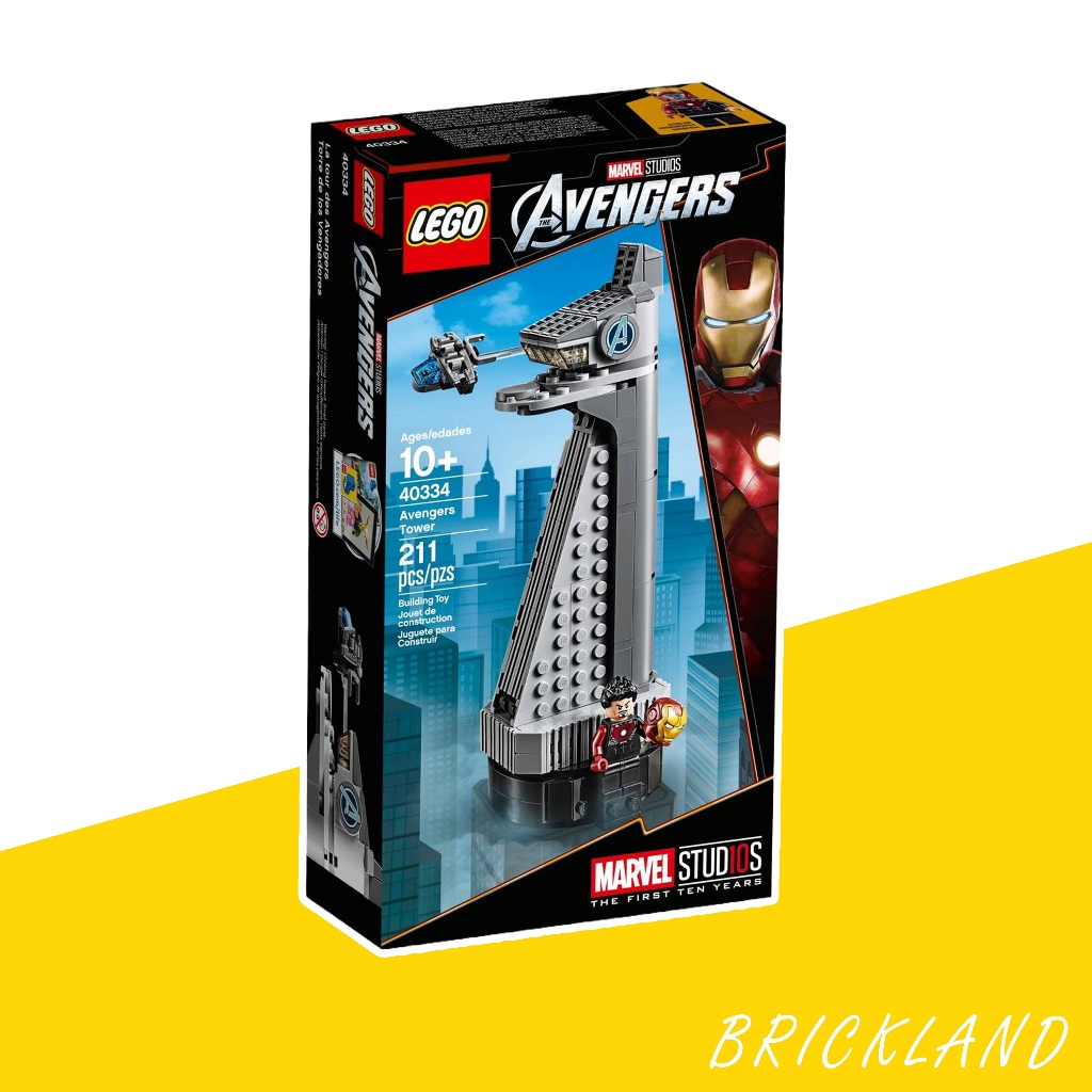 LEGO Marvel 40334 Avengers Tower Tony Stark GWP ของแท้ 100% พร้อมส่ง