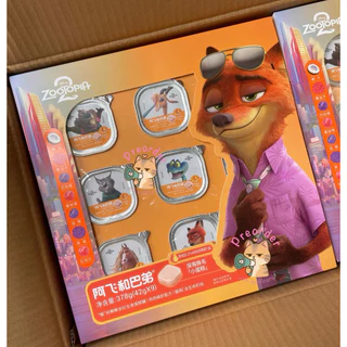 Alfie&Buddy - Zootopia เปียกถาด 42g*9