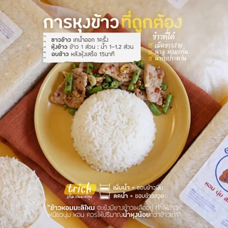 ข้าวไดโนเสาร์ หอมมะลิใหม่แท้100%