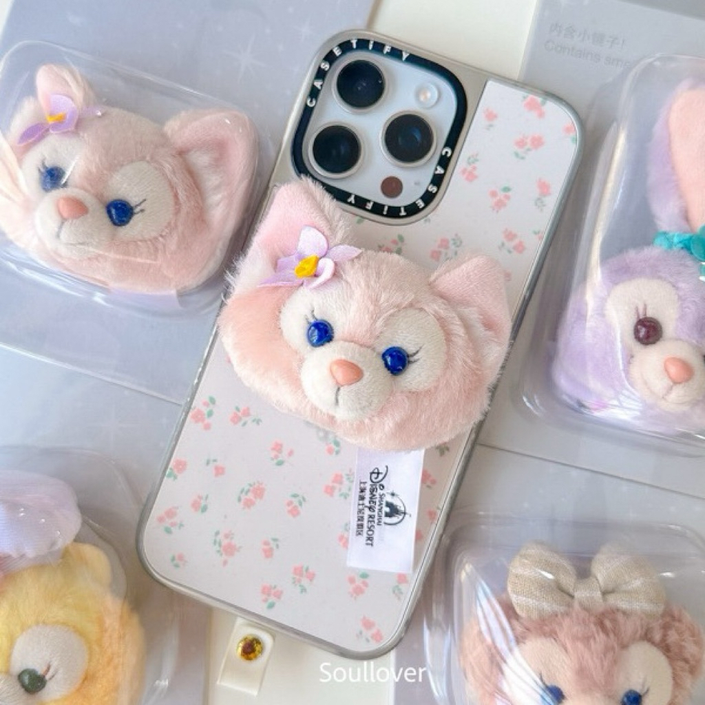 พร้อมส่ง Griptok Duffy and Friends and mirror Disneyland Shanghai กิ๊บต๊อกติดด้านหลังโทรศัพมีกระจกใน