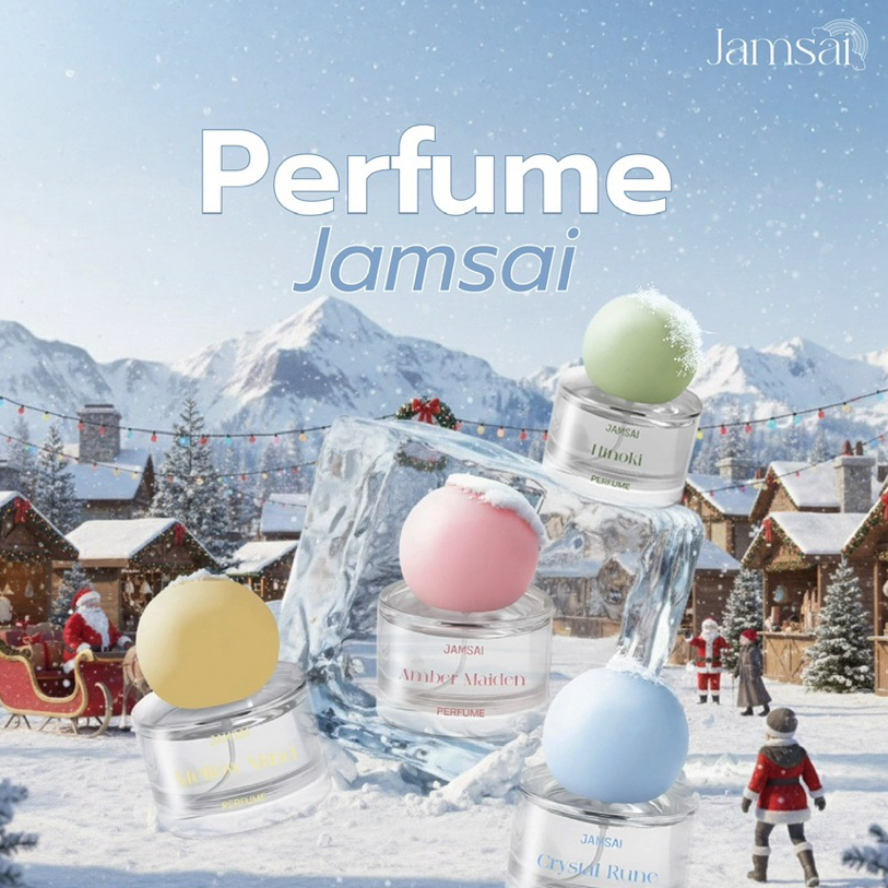 น้ำหอมแจ่มใส ( Perfume Jamsai ) 30 ml. หอมติดทนนาน